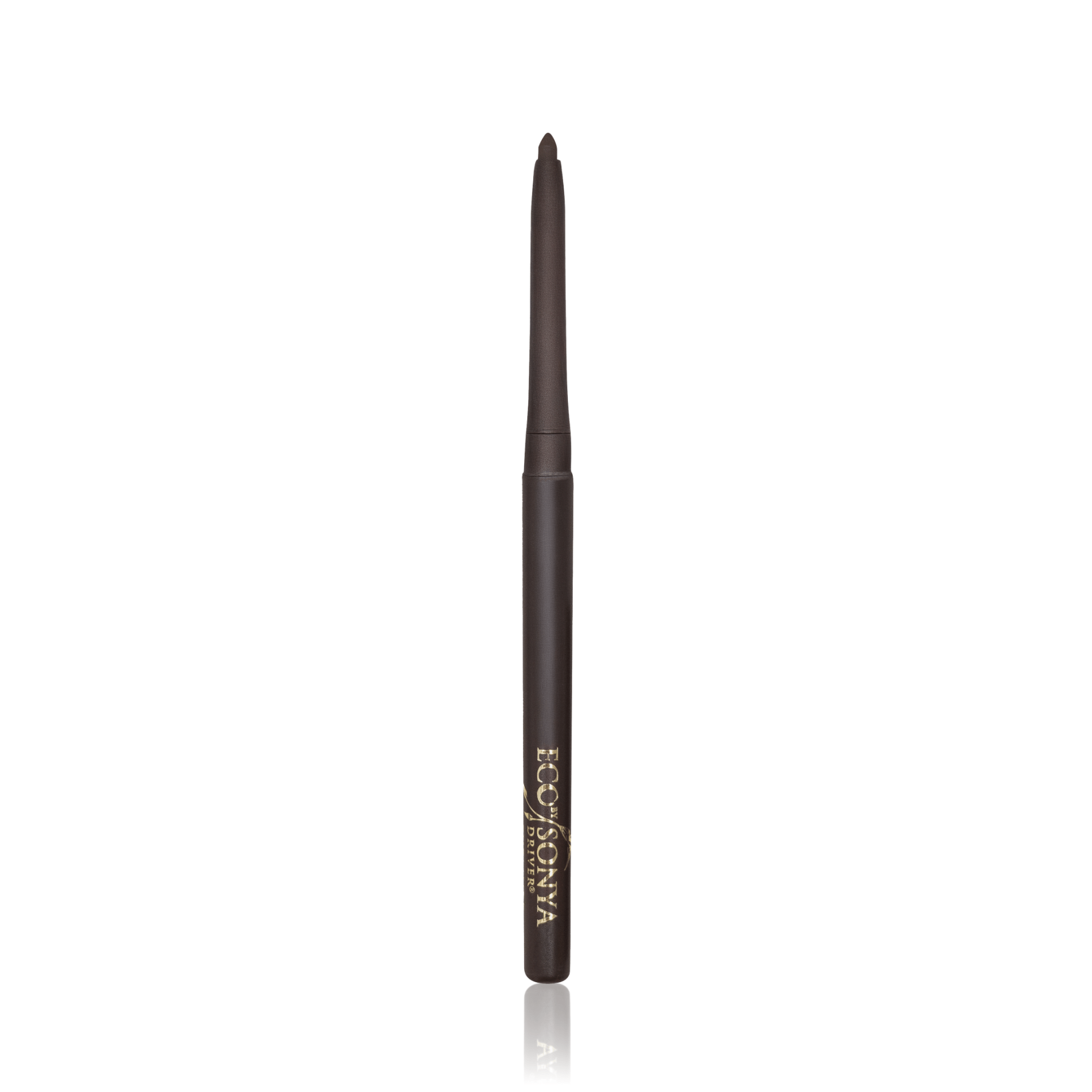 Eco by Sonya rich brown mechanical eyeliner pencil with clean ingredients