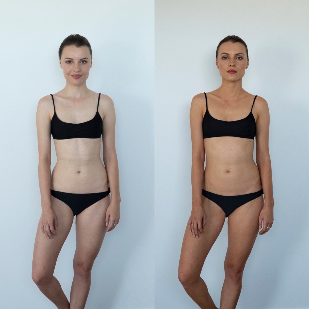 Hempitan Body Tan Water - Eco By Sonya Driver natural best tanning water full body before after