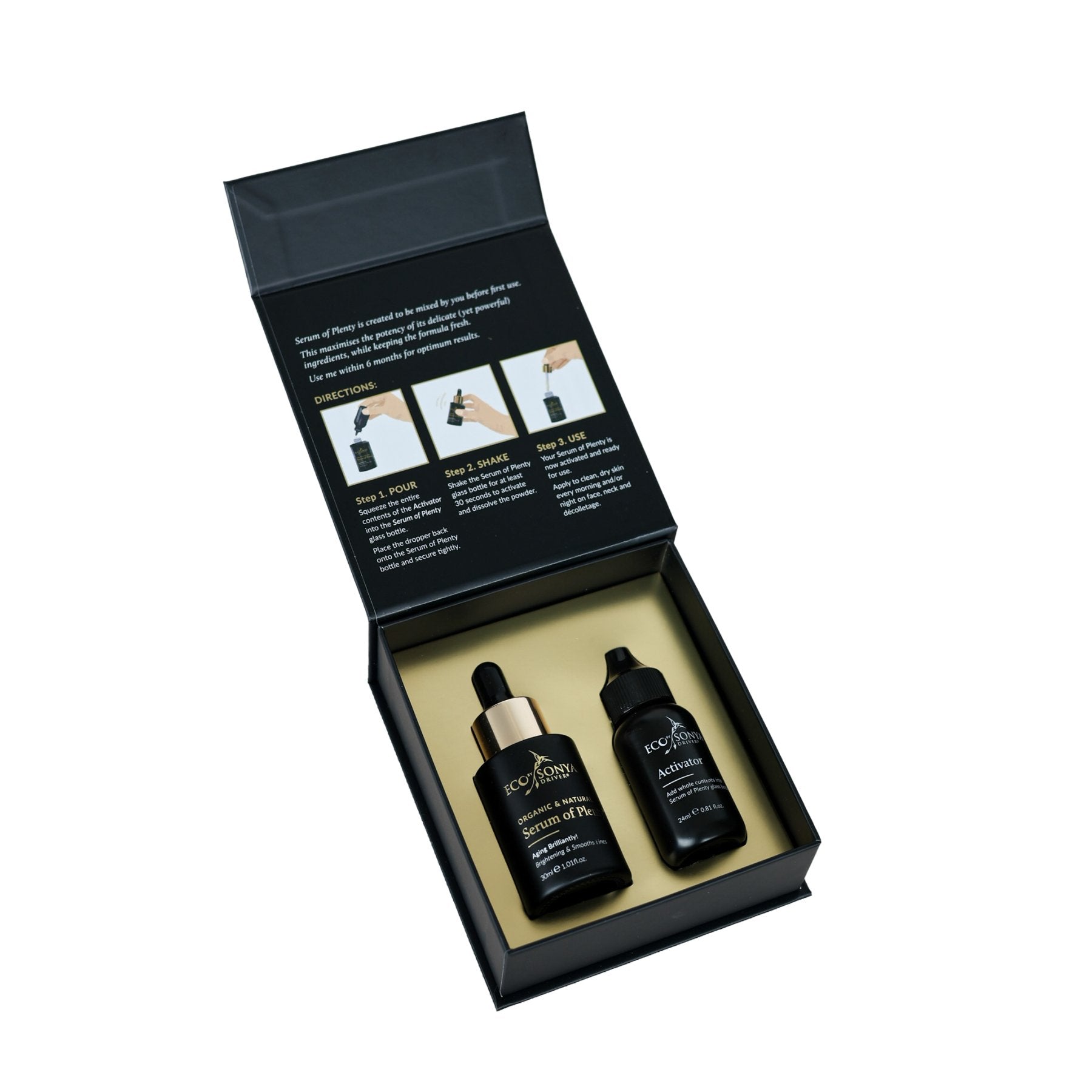 Eco by Sonya Serum Of Plenty natural vitamin C serum with activator in box