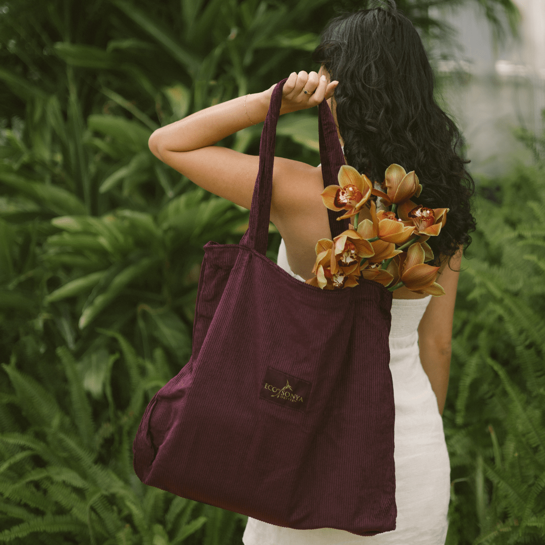 Burgundy Tote