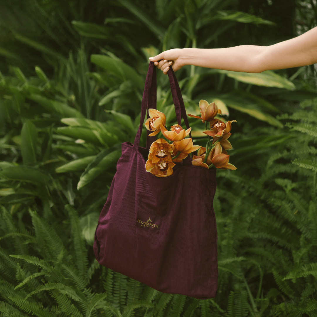 Burgundy Tote