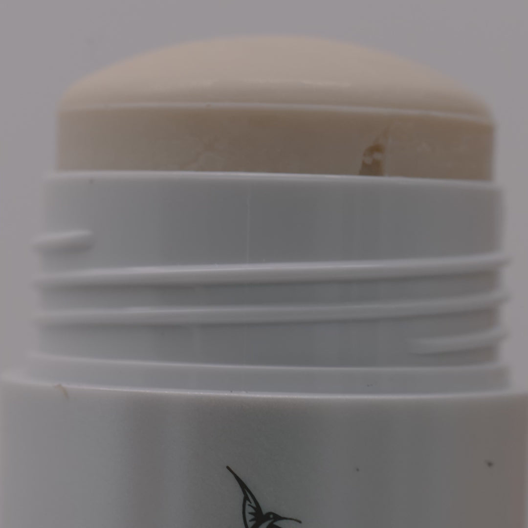 Lemongrass Natural Deodorant by Eco by Sonya, organic wind up deodorant paste applied on underarm