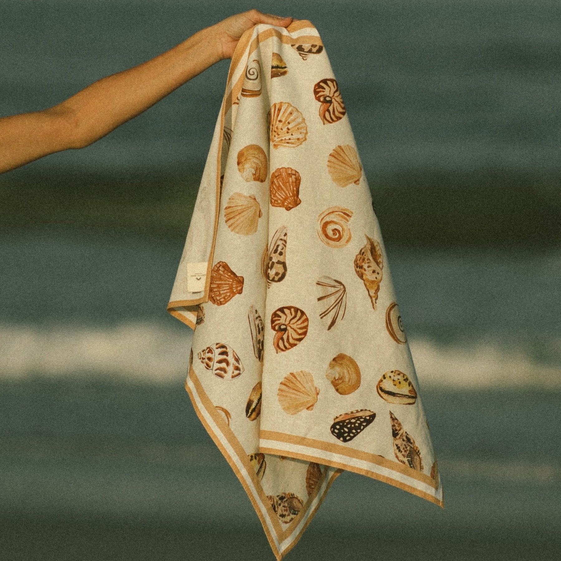 Seashell Tea Towel - Eco By Sonya Driver Europe