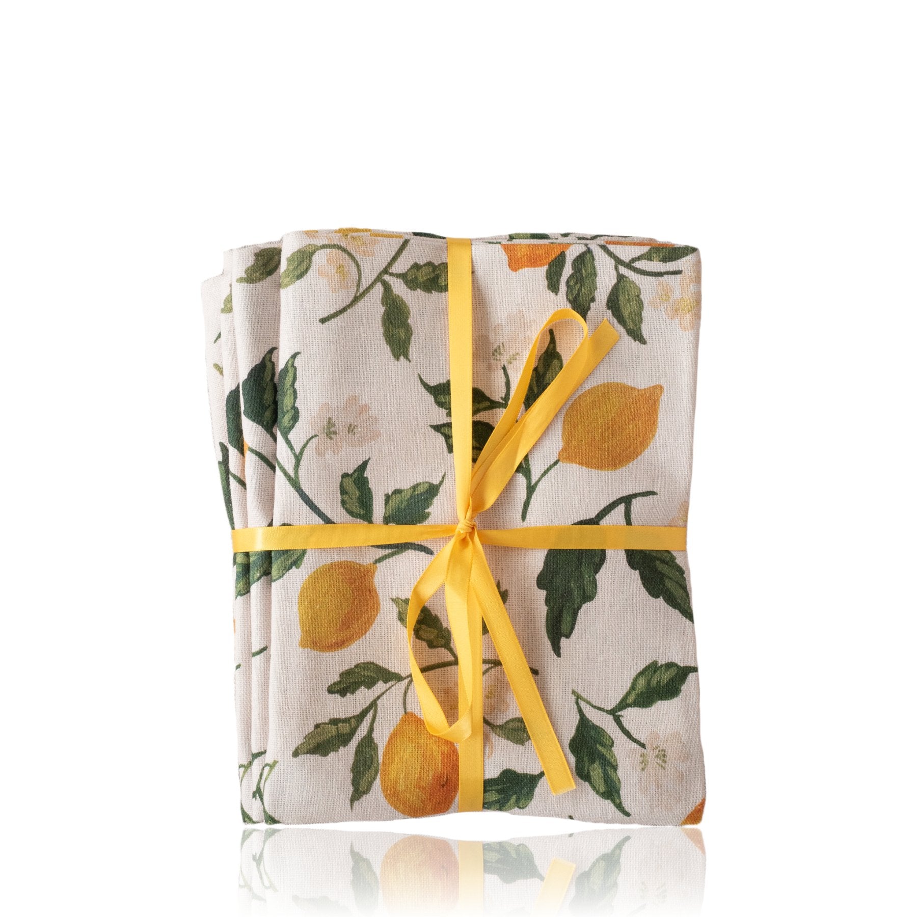 Sophia's Limone Tea Towels - Eco By Sonya Driver Europe